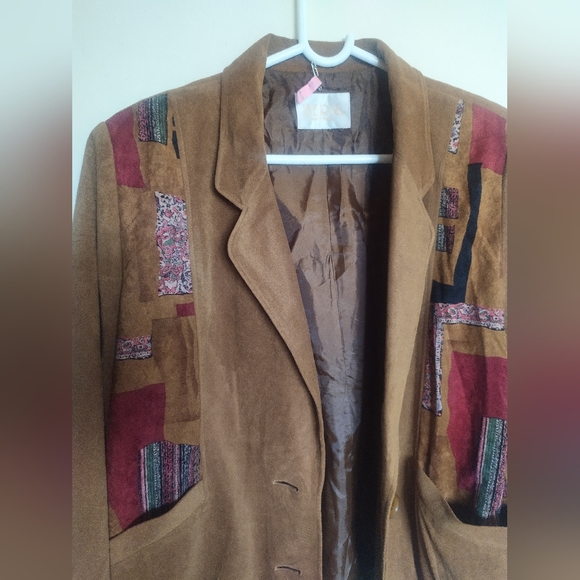 Vintage velvet jacket - Picture 7 of 10